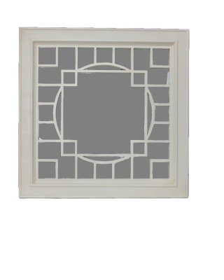 White Lattice Mirror