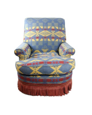 Century Chair covered in a Ralph Lauren Fabric