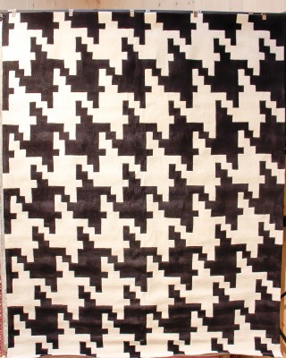 Jourdan Houndstooth Onyx 8' x 10'