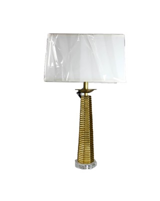 Octagonal Tiered Plynth Table Lamp