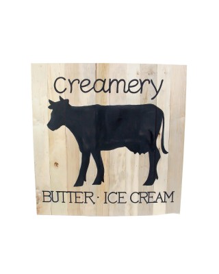 Creamery Butter Ice Cream Sign