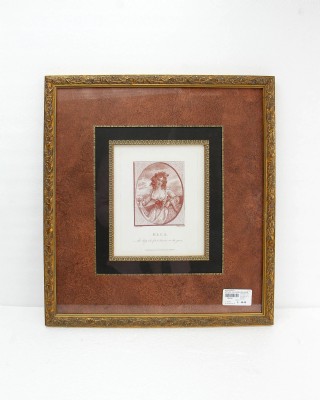 artwork  gold embossed frame