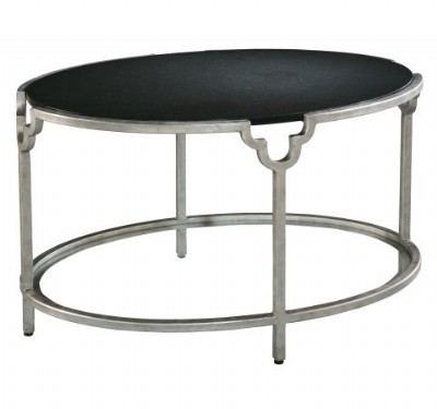 Oval Granite Top Coffee Table