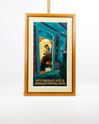 Paul Rogers New Orleans Jazz Festival Poster