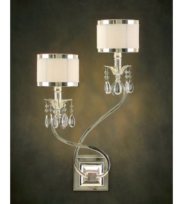 Two-Light Right Hand Sconce Shade