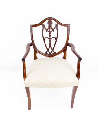 Mahogany Chippendale Arm Chair