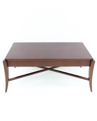 Inlaid Patterned Cocktail Table