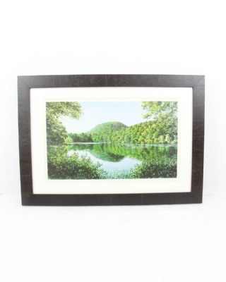 Framed Matted Print of Sleeping Giant