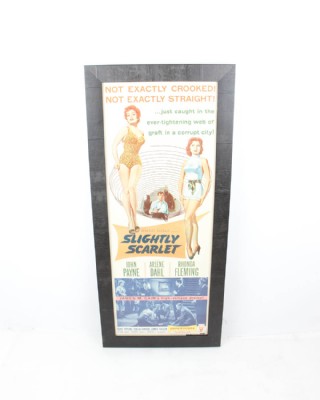 Slightly Scarlet Original Movie Poster