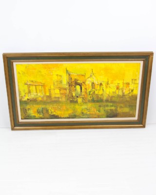 Arch of Trajan at Sunset Original Painting