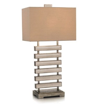 Mirrored Ladder Table Lamp
