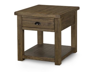 Nutmeg Rectangular End Table