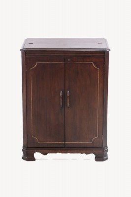 Vintage Flip-Top Liquor Cabinet