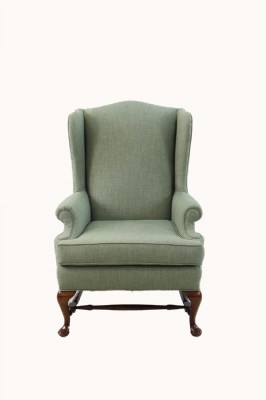 Queene Anne Wingback Chair
