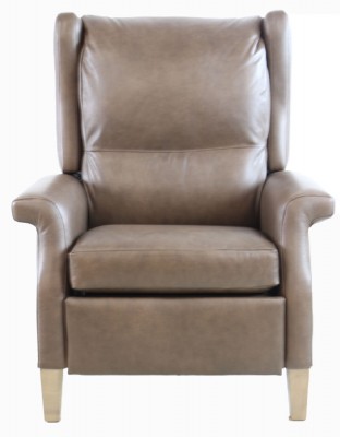 Track Style Leather Recliner