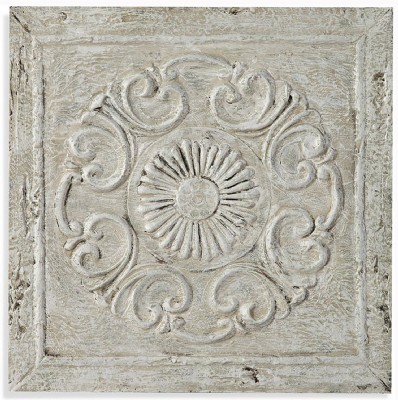 SQUARE ROSETTE WALL HANGING