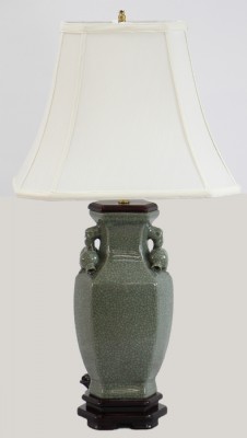 Asian Style Ceramic Table Lamp