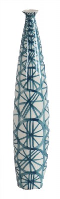 Blue & White Ceramic Vase