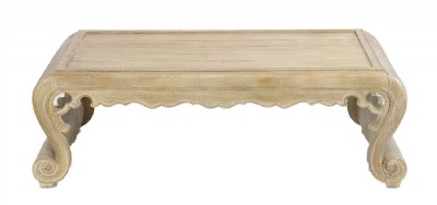 Asian Style Wooden Cocktail Table