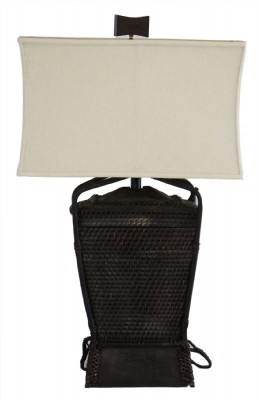 Malampaya Woven Basket Table Lamp