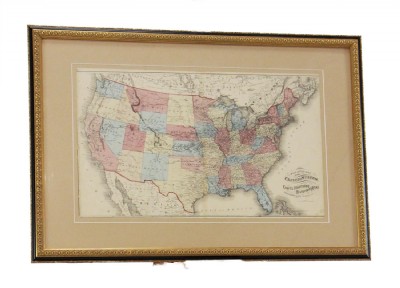 United States Railroad Map