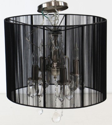 Four Arm Four Light Chandelier with Shade