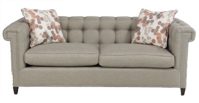 Taupe Fabric Sofa