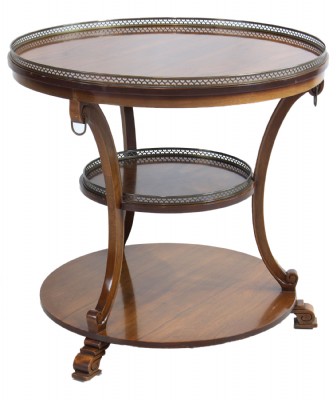 Three Tier Mahogany Table