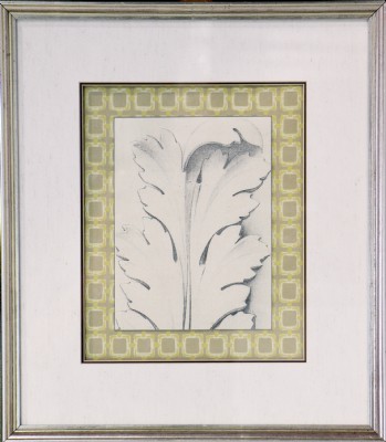 Architectural Leaf  Print