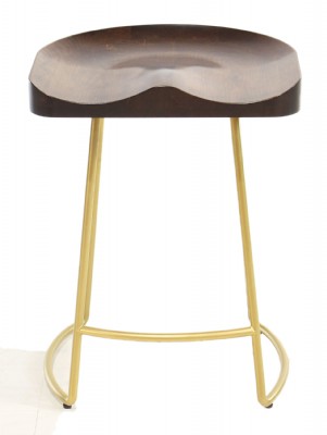 Gold Base Counter Stool