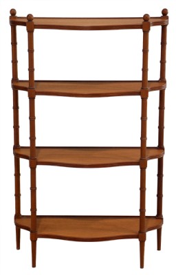 Regency Style Mahogany Etagere