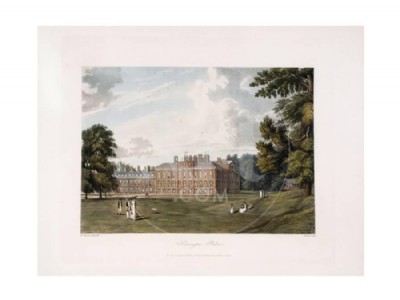 Kensington Palace 1819 Engraving