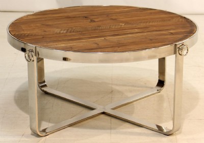 Chrome Base Coffee Table