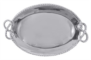 Rope Oval Serving Tray