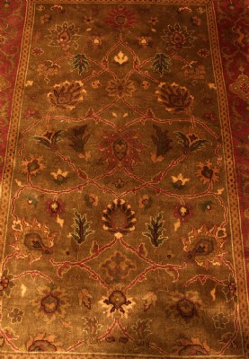 Silk & Wool Persian Area Rug