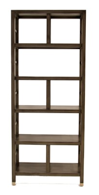 Grey Wooden Etagere