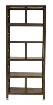 Grey Wooden Etagere