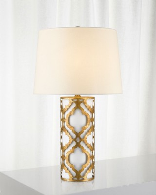 Arabella Silver Table Lamp