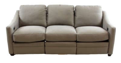 Power Reclining Leather Sofa