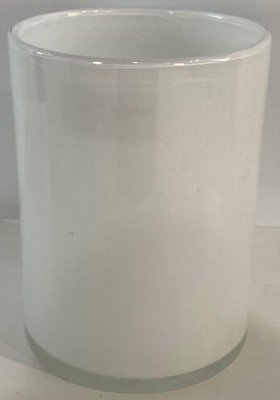 Small White Candle Holder