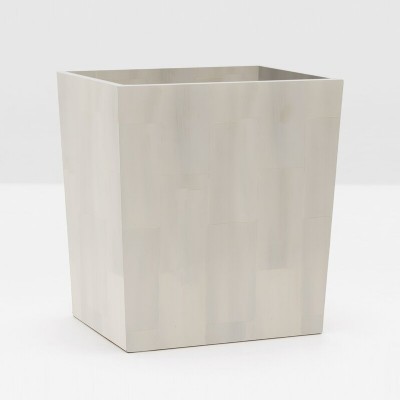 Goa Sand Wastebasket Rectangular Tapered Faux Boa