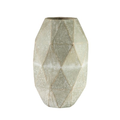 Facetted Geometric Shape Vase