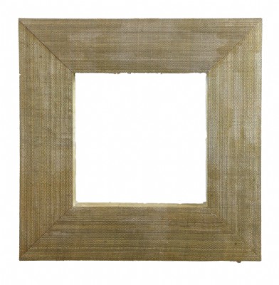 Fabric Covered Wall Mirror