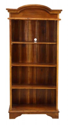 Four Shelf Wooden Bookcase