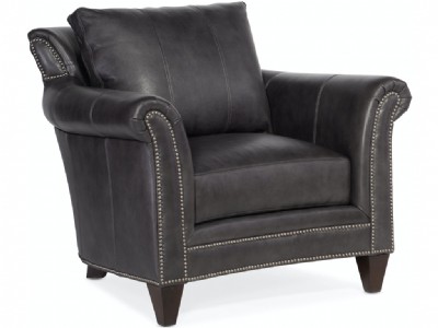 leather stationary chair