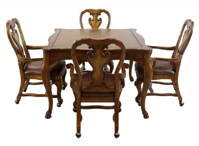 Game Table & Four Chairs