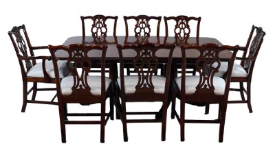 Flame Mahogony Dining Set