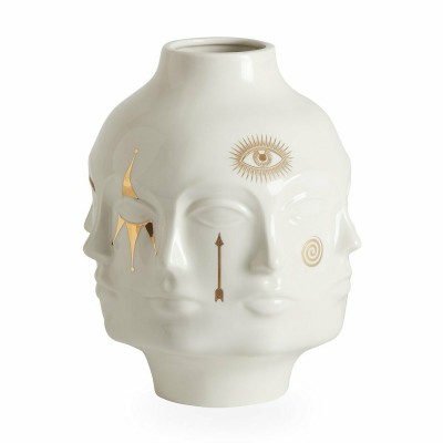 Gilded Muse Ceramic Vase