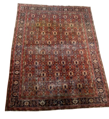 Antique Persian Sultanabad Area Rug