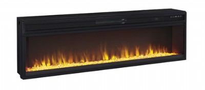 WIDE FIREPLACE INSERT